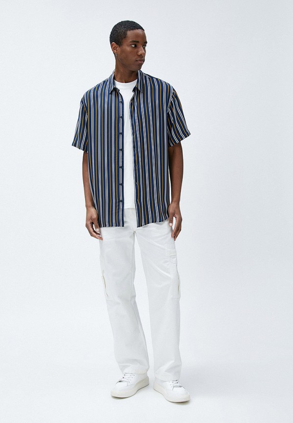 Рубашка Koton синий, размер 52, фото 2