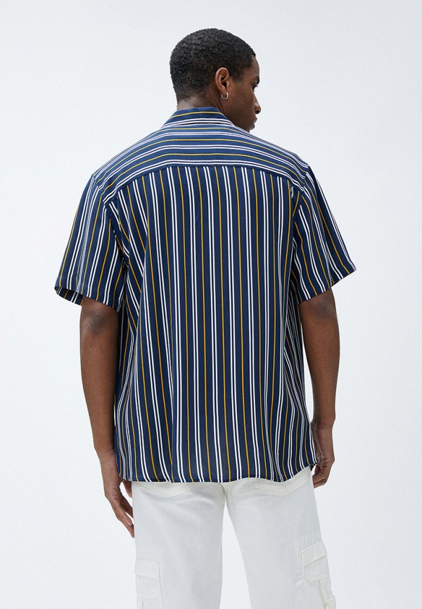 Рубашка Koton синий, размер 52, фото 3