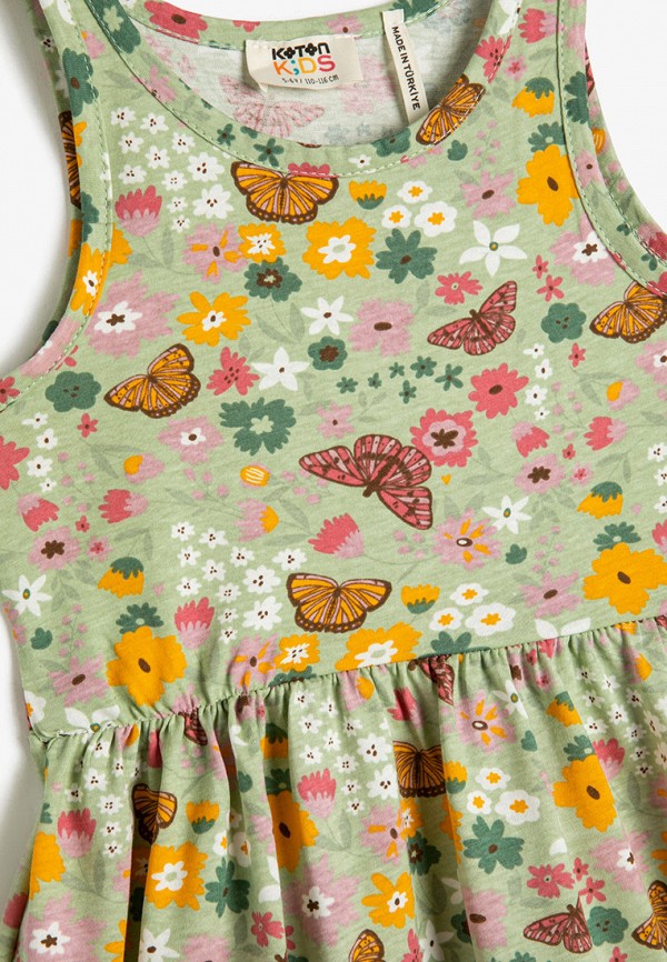 Платье Koton зеленый, размер 12, фото 3