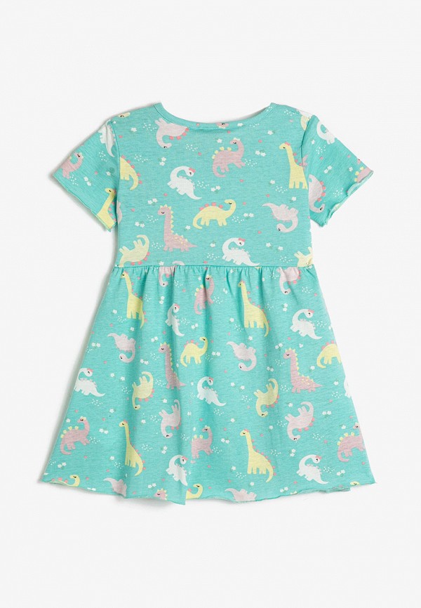 Платье Koton бирюзовый, размер 80, фото 2