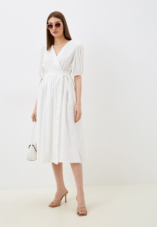 Платье TrendyAngel. Цвет: белый. Сезон: Осень-зима 2023/2024.
