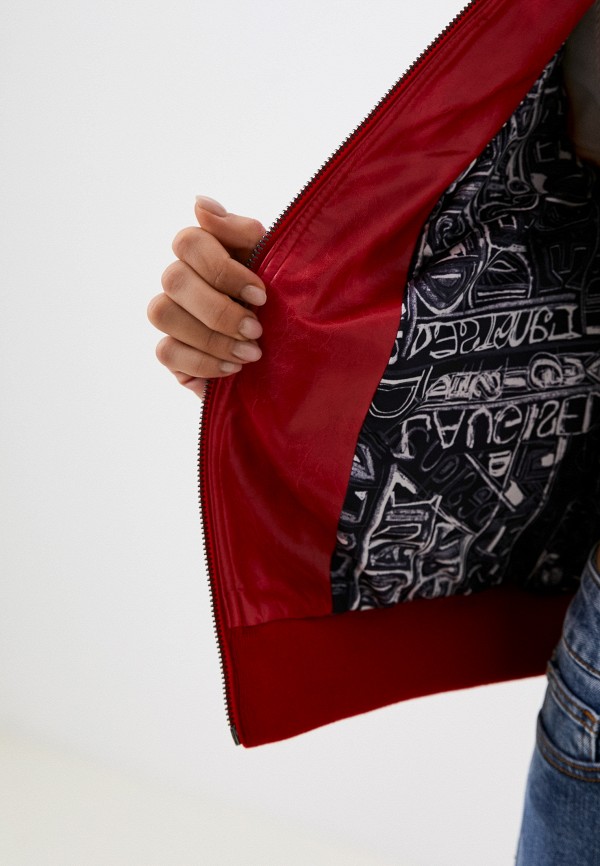 Куртка кожаная  Desigual фото