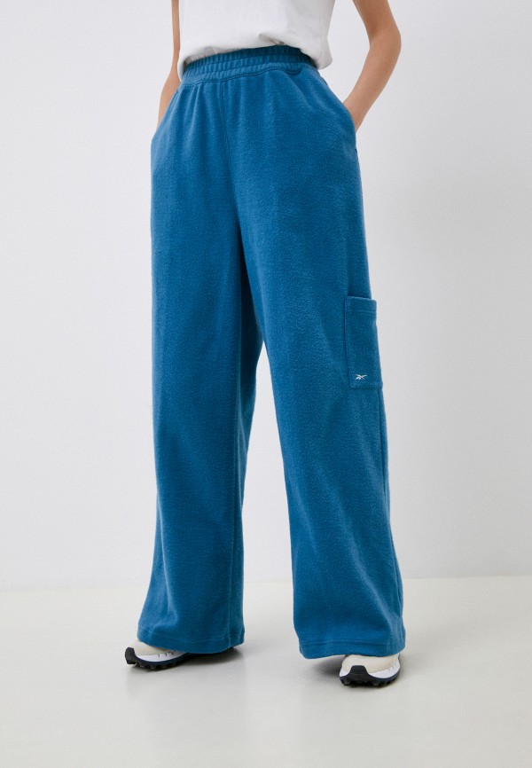 

Брюки спортивные Reebok, Синий, CL WDE FL WIDE LEG PANT