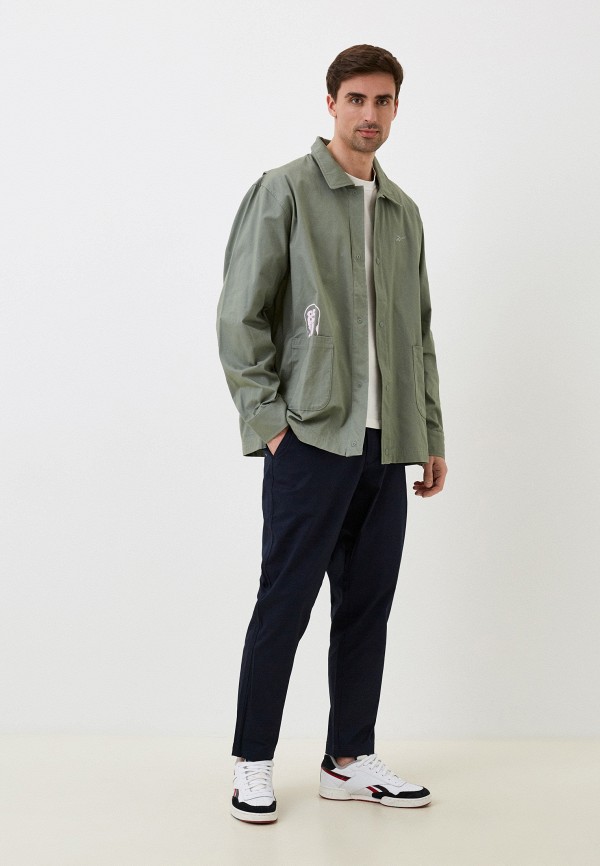 Куртка Reebok бирюзовый, размер 54, фото 2