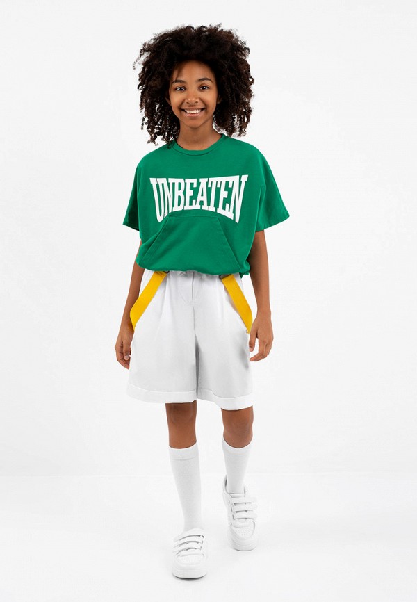 Шорты Gulliver белый, размер 152, фото 4