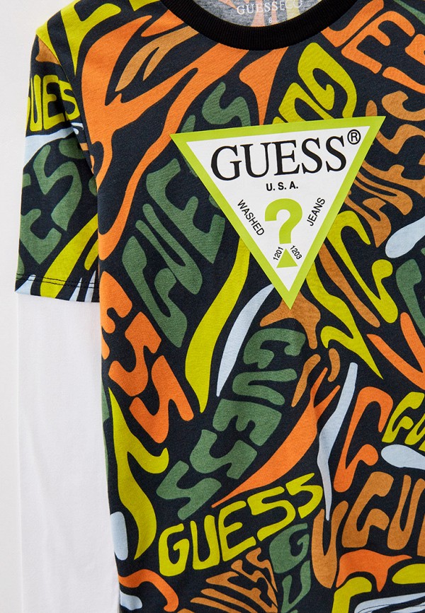 Лонгслив для мальчика Guess L3YI03K8HM3 Фото 3