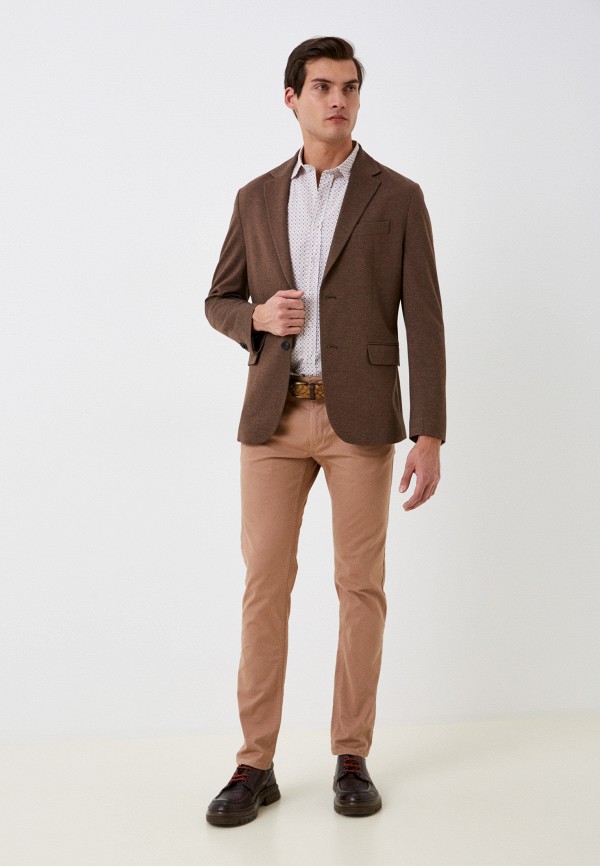 Брюки Hopenlife бежевый, размер 44, фото 2