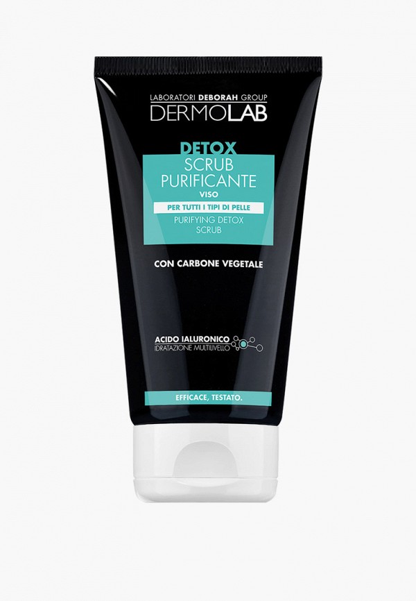 Скраб для лица Deborah DERMOLAB очищающий PURIFYING DETOX SCRUB, 150 мл.