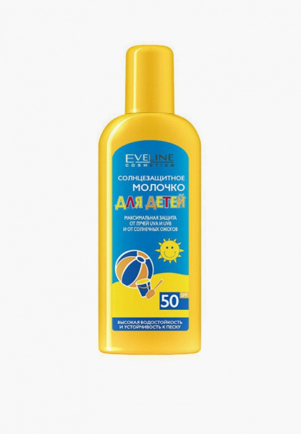 

Молочко солнцезащитное Eveline Cosmetics, Прозрачный, водостойкое, с эффектом анти-песок