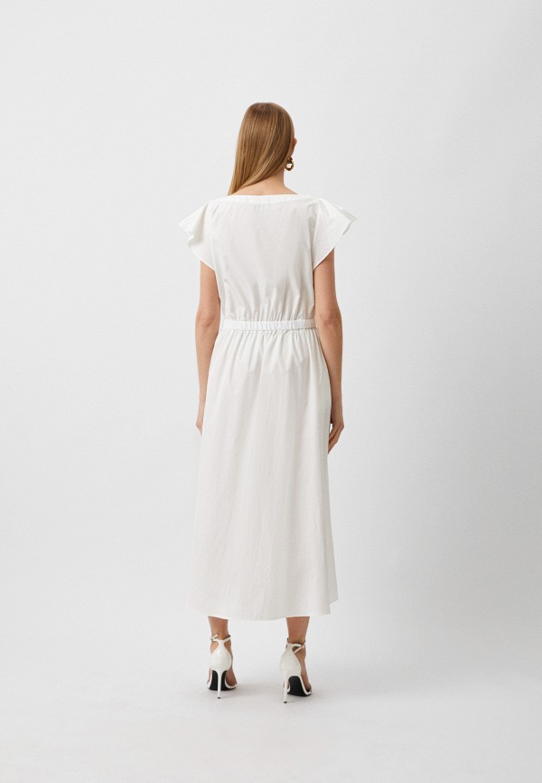 Платье Luisa Spagnoli белый, размер 46, фото 3