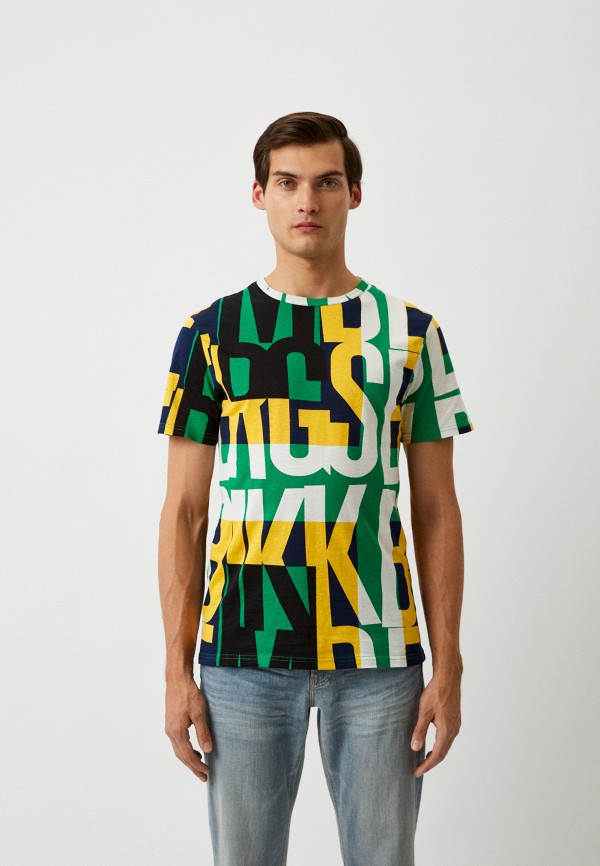 

Футболка Bikkembergs, Разноцветный