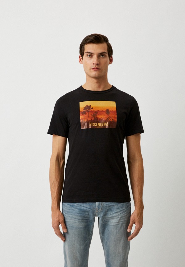

Футболка Bikkembergs, Черный