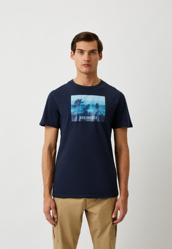 

Футболка Bikkembergs, Синий