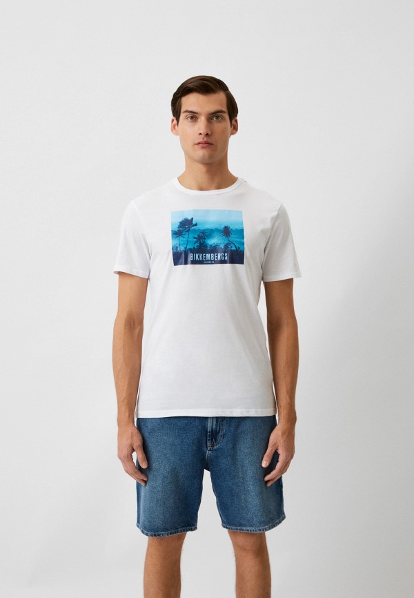 

Футболка Bikkembergs, Белый