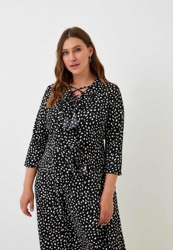 Платье Francesca Peretti черный, размер 46, фото 2