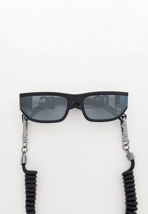 

Очки солнцезащитные и шнурок Dolce&Gabbana, Черный, DG6172 25256G