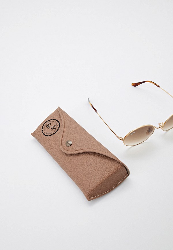 Очки солнцезащитные Ray-Ban® золотой, размер 54, фото 4