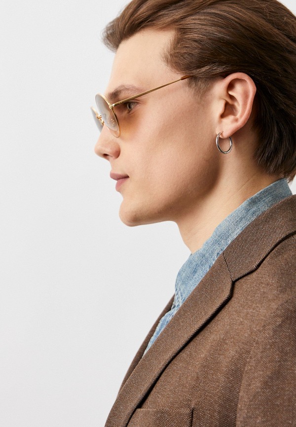 Очки солнцезащитные Ray-Ban® золотой, размер 54, фото 6
