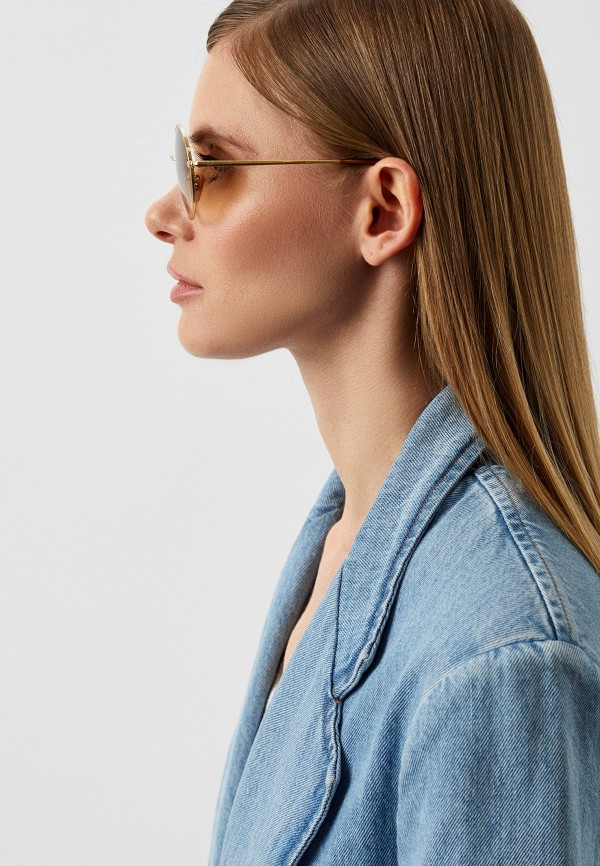 Очки солнцезащитные Ray-Ban® золотой, размер 54, фото 8