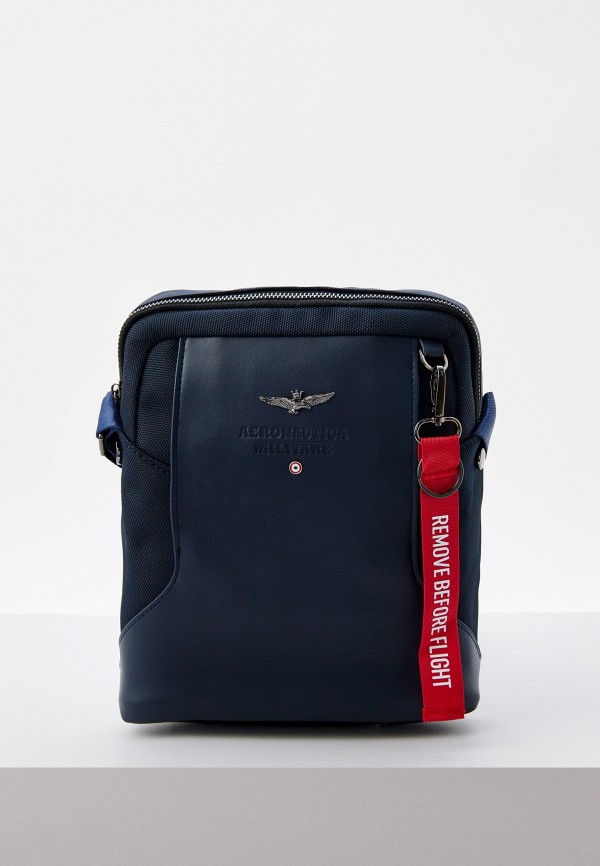 

Сумка и брелок Aeronautica Militare, Синий