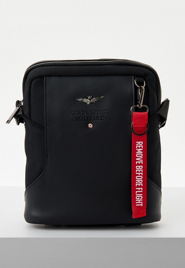 

Сумка и брелок Aeronautica Militare, Черный