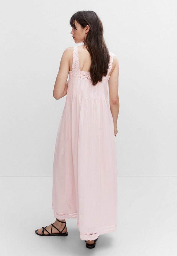 Сарафан Mango розовый, размер 42, фото 2