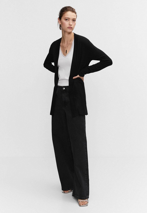 Кардиган Mango черный, размер 44, фото 2