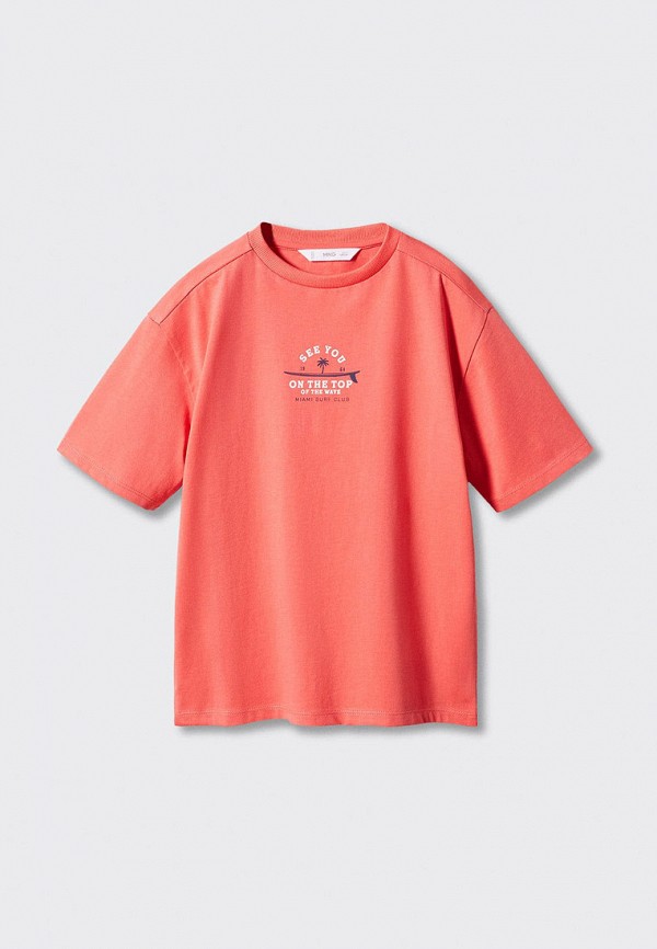 

Футболка Mango Kids, Коралловый, SEEYOU