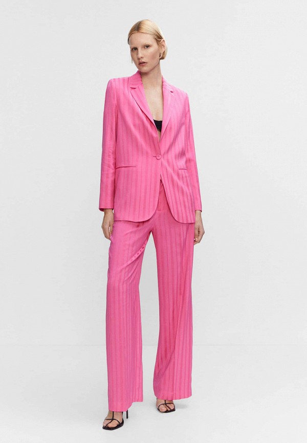 Жакет Mango розовый, размер 40, фото 2