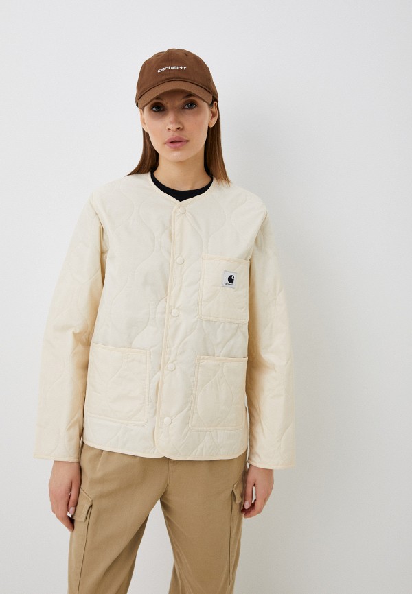 

Куртка утепленная Carhartt WIP, Бежевый, SKYLER LINER