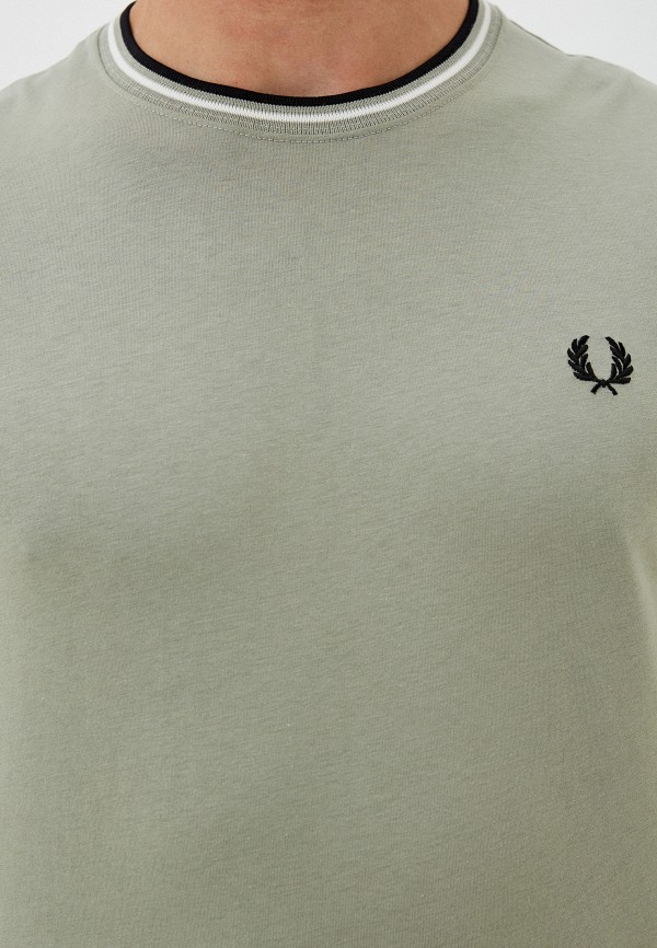 Футболка Fred Perry зеленый, размер 44, фото 3
