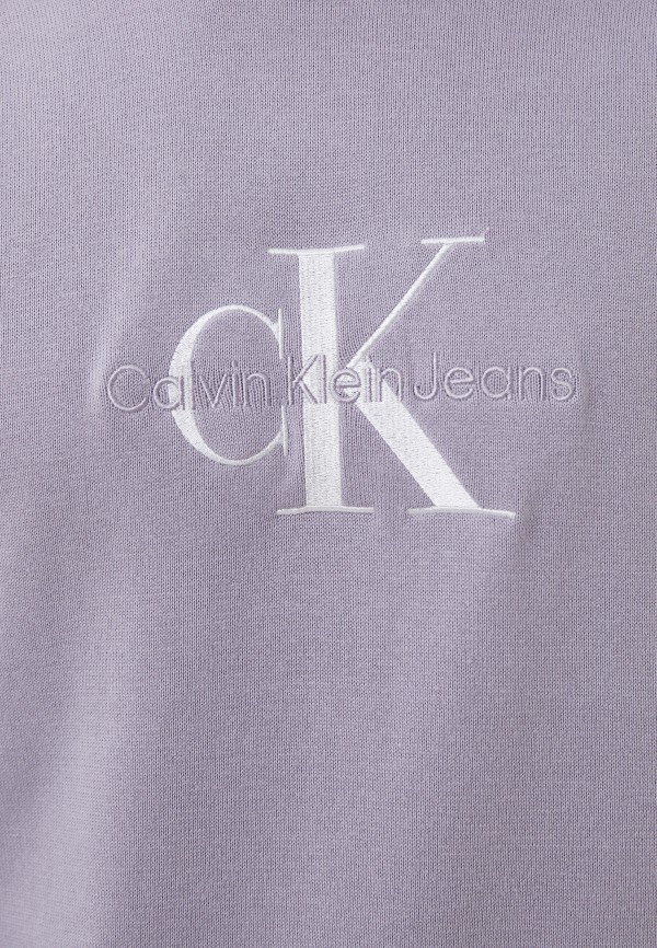 Джемпер Calvin Klein Jeans фиолетовый, размер 48, фото 4