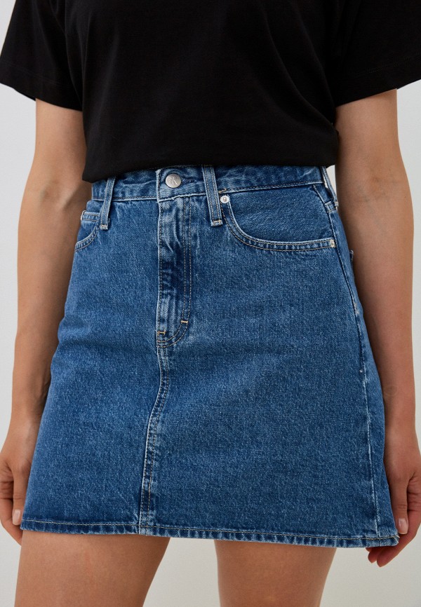 

Юбка джинсовая Calvin Klein Jeans, Синий