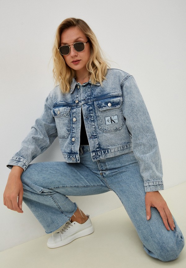 

Куртка джинсовая Calvin Klein Jeans, Голубой