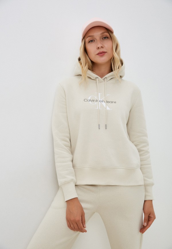 

Худи Calvin Klein Jeans, Бежевый