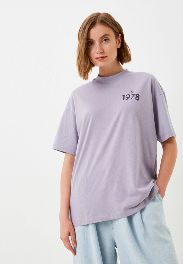 

Футболка Calvin Klein Jeans, Фиолетовый