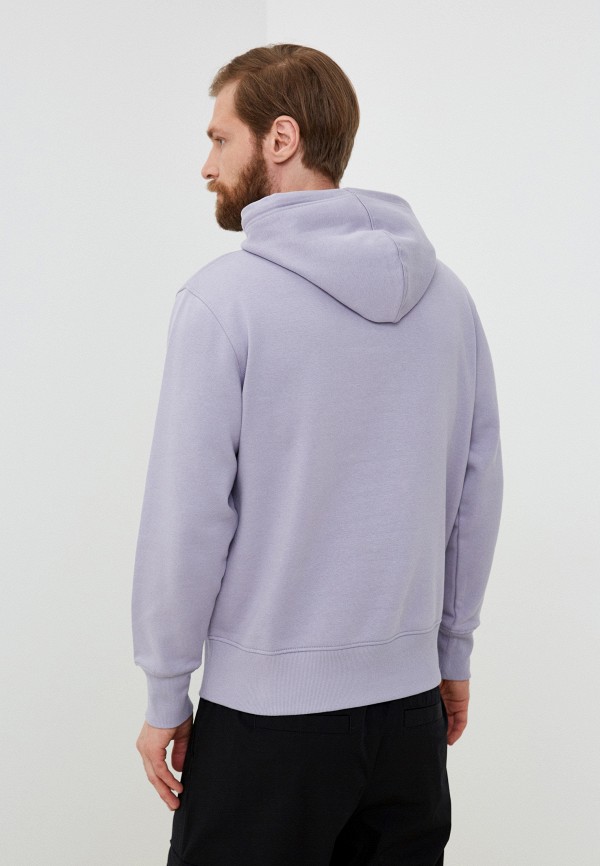 Худи Calvin Klein Jeans фиолетовый, размер 50, фото 3