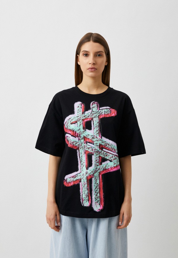 

Футболка Twinset Milano, Черный, ACTITUDE CAPSULE