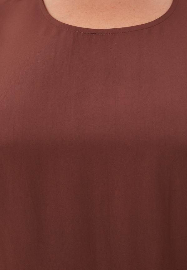Костюм Chic de Femme коричневый, размер 48, фото 5