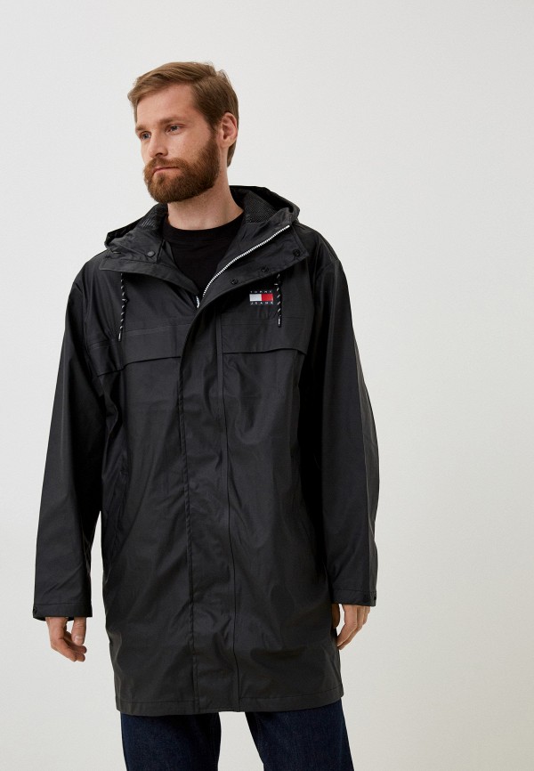 

Дождевик Tommy Jeans, Черный
