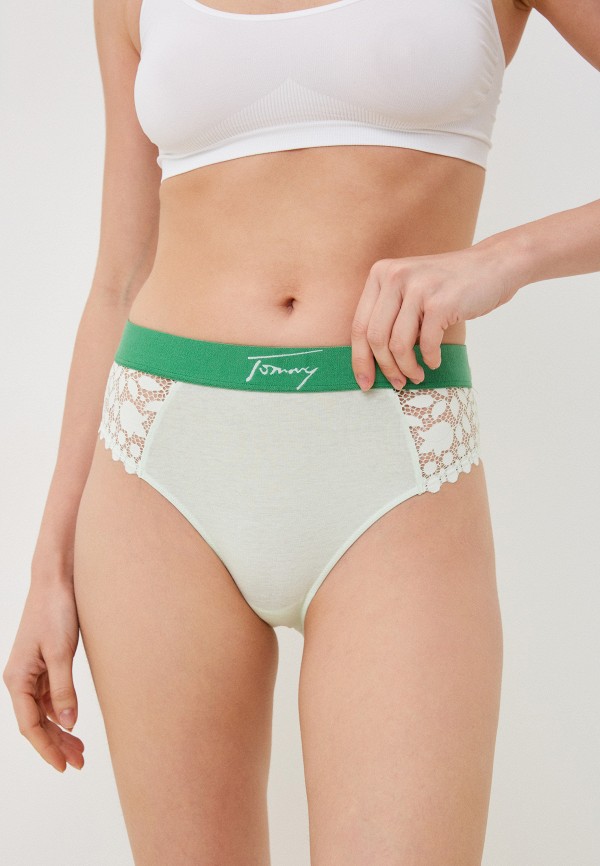 

Трусы Tommy Jeans, Зеленый, HIGH WAIST BIKINI