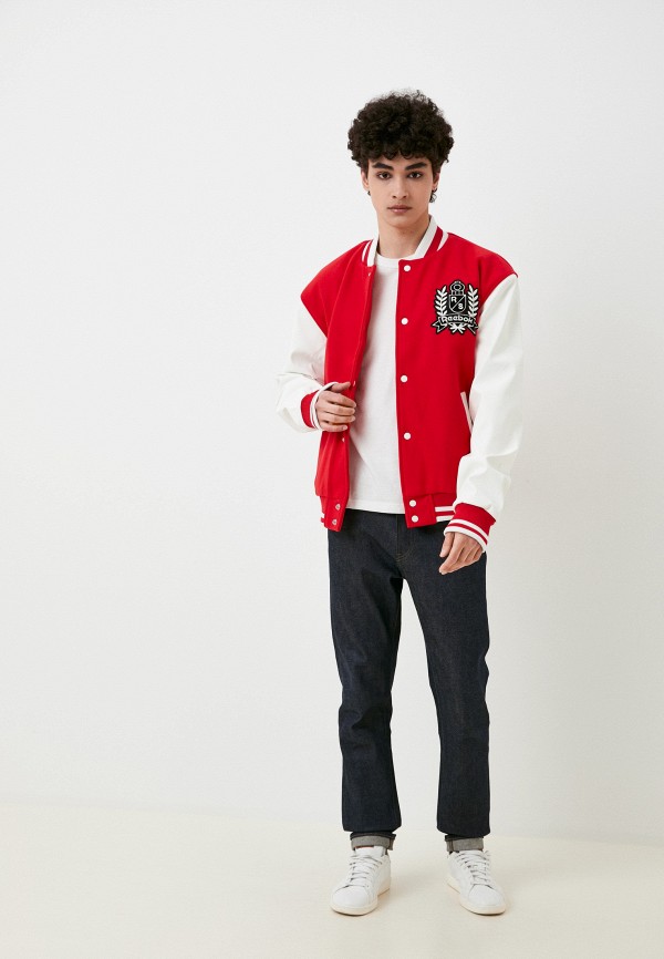 Куртка утепленная Reebok красный, размер 56, фото 2