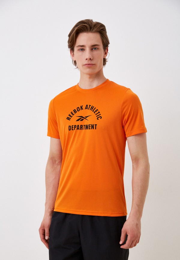 

Футболка спортивная Reebok, Оранжевый, ID TRAIN GRAPHIC SS TEE