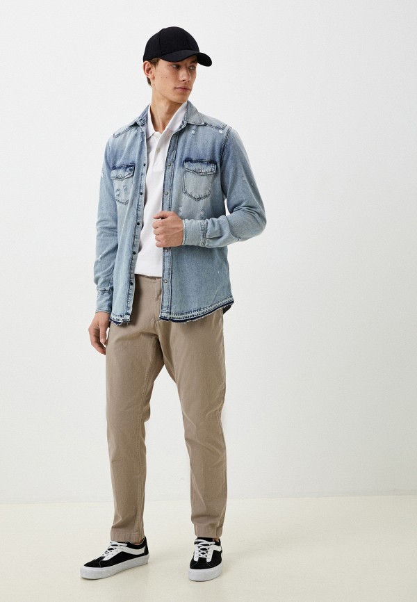 фото Рубашка джинсовая antony morato