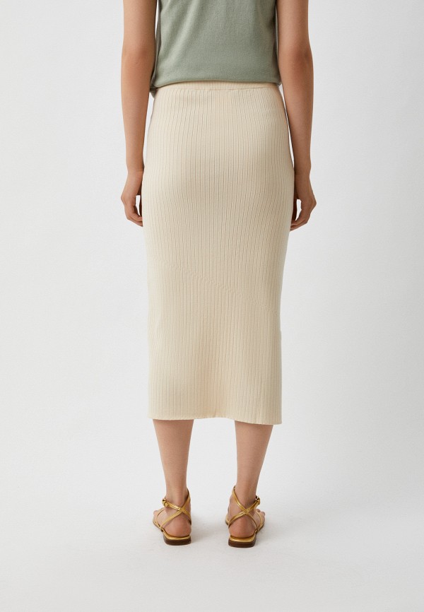 Юбка Max Mara Leisure бежевый, размер 44, фото 3