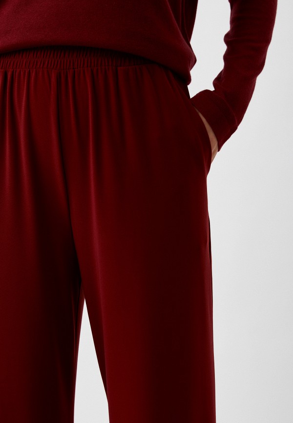 Брюки Max Mara Leisure бордовый, размер 46, фото 4