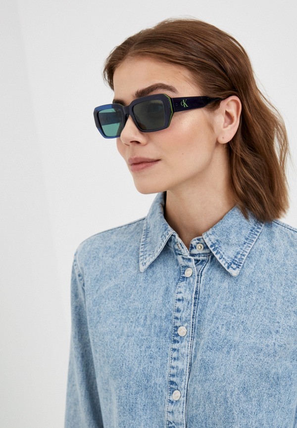 Очки солнцезащитные Calvin Klein Jeans Очки солнцезащитные Calvin Klein Jeans фото
