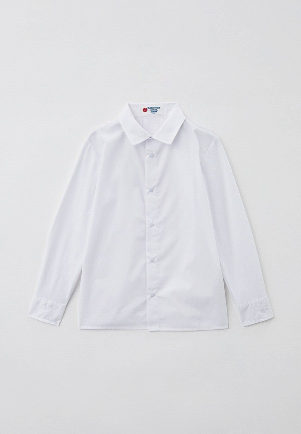 Рубашка Button Blue белого цвета