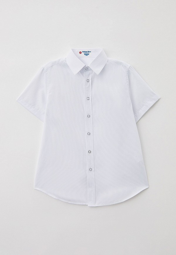 Рубашка Button Blue белого цвета