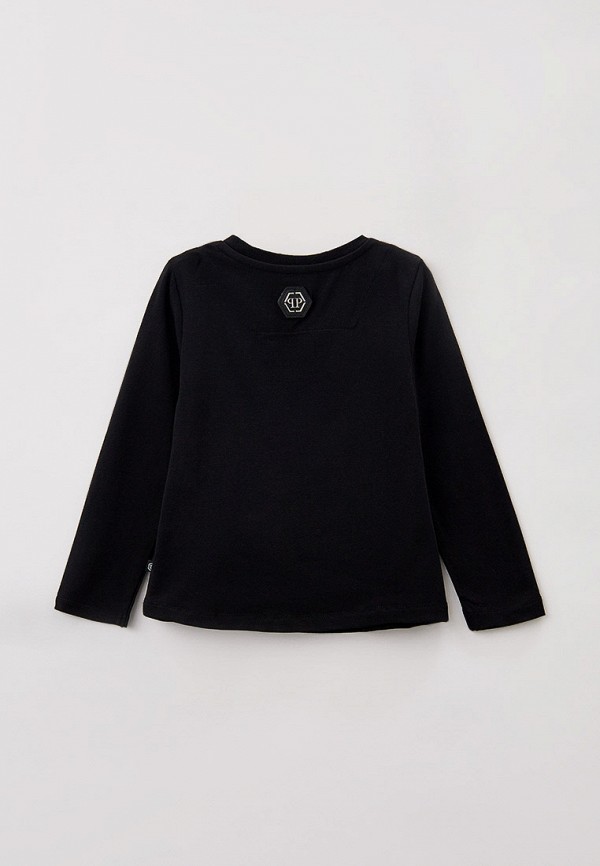 Лонгслив Philipp Plein черный, размер 104, фото 2